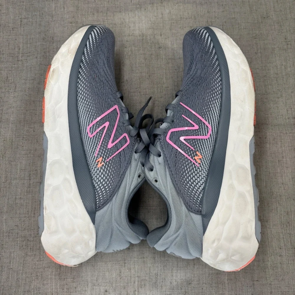 New Balance Fresh Foam X 840v1 Shoes Grey Pink Mesh Running Sneaker Women's 7.5‎